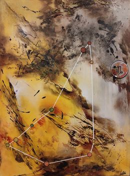 Painting, Capricorn, Julien Abstrait