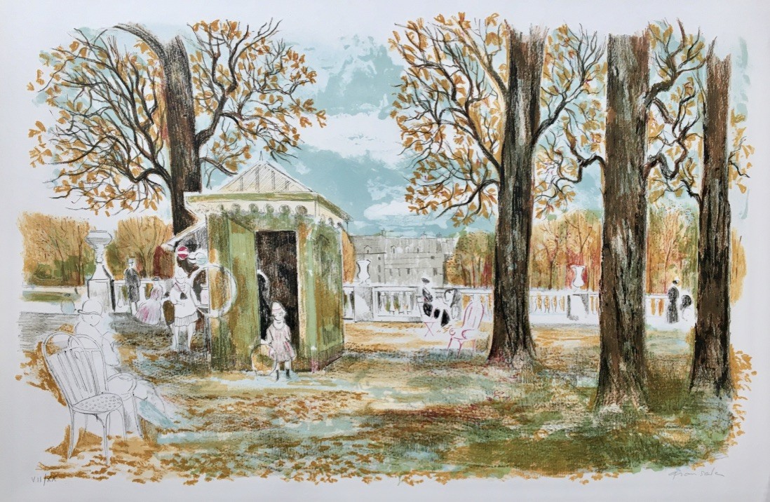 Emilio Grau-Sala, Au jardin du Luxembourg Emilio Grau-Sala, Au jardin du Luxembourg