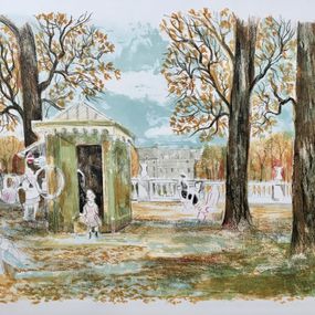 Drucke, Au jardin du Luxembourg, Emilio Grau-Sala