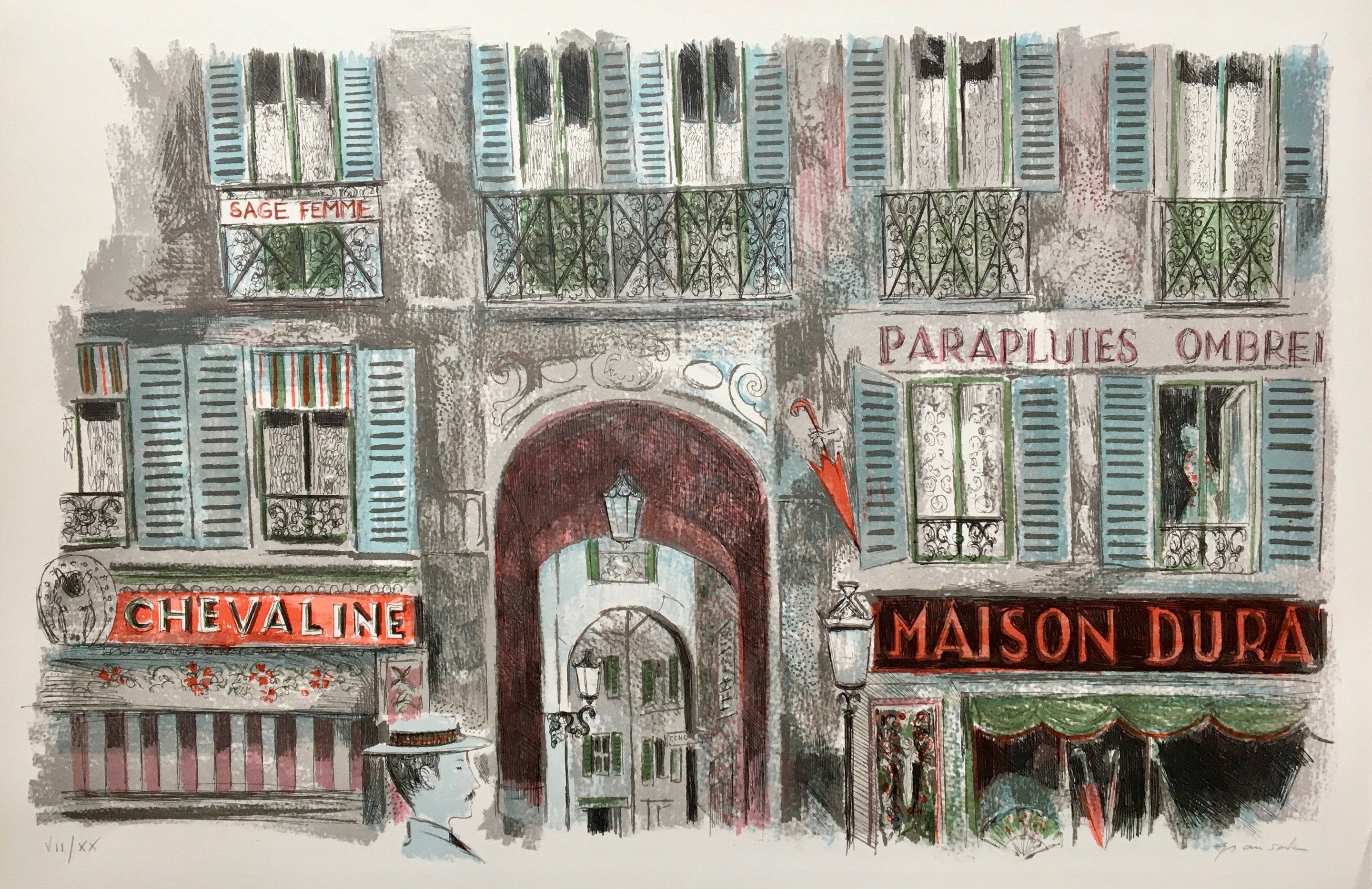 Emilio Grau-Sala, Faubourg Montmartre Emilio Grau-Sala, Faubourg Montmartre