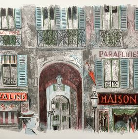 Drucke, Faubourg Montmartre, Emilio Grau-Sala