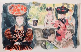 Print, La véranda, Emilio Grau-Sala