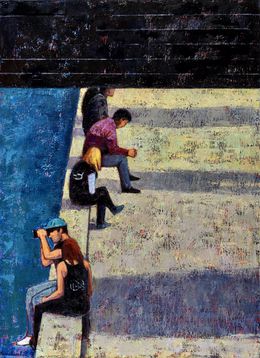 Peinture, Au petit matin, Miguel Nunez Rauschert