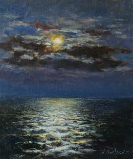 Peinture, Light Of Deep Night, Nikolay Dmitriev