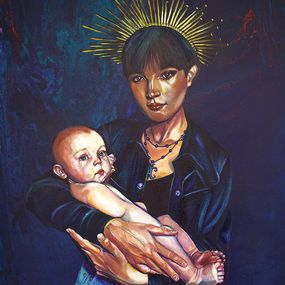Gemälde, Pureza 98, Artista Ramírez Mata
