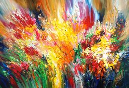Gemälde, World Of Colors XL 4, Peter Nottrott
