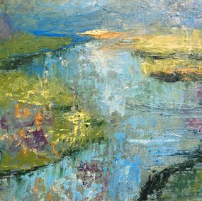 Gemälde, Blooming Waters, Mariam Qureshi