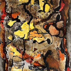 Gemälde, La Braise, Elena Feteanu