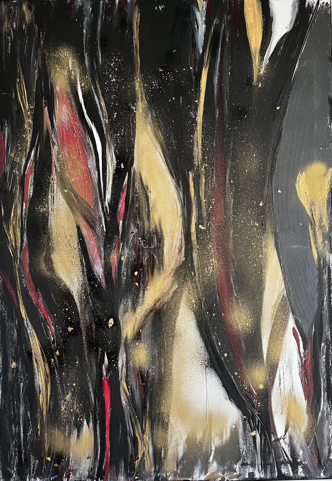 Elena Feteanu, Les flammes Elena Feteanu, Les flammes