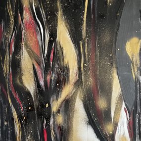 Gemälde, Les flammes, Elena Feteanu