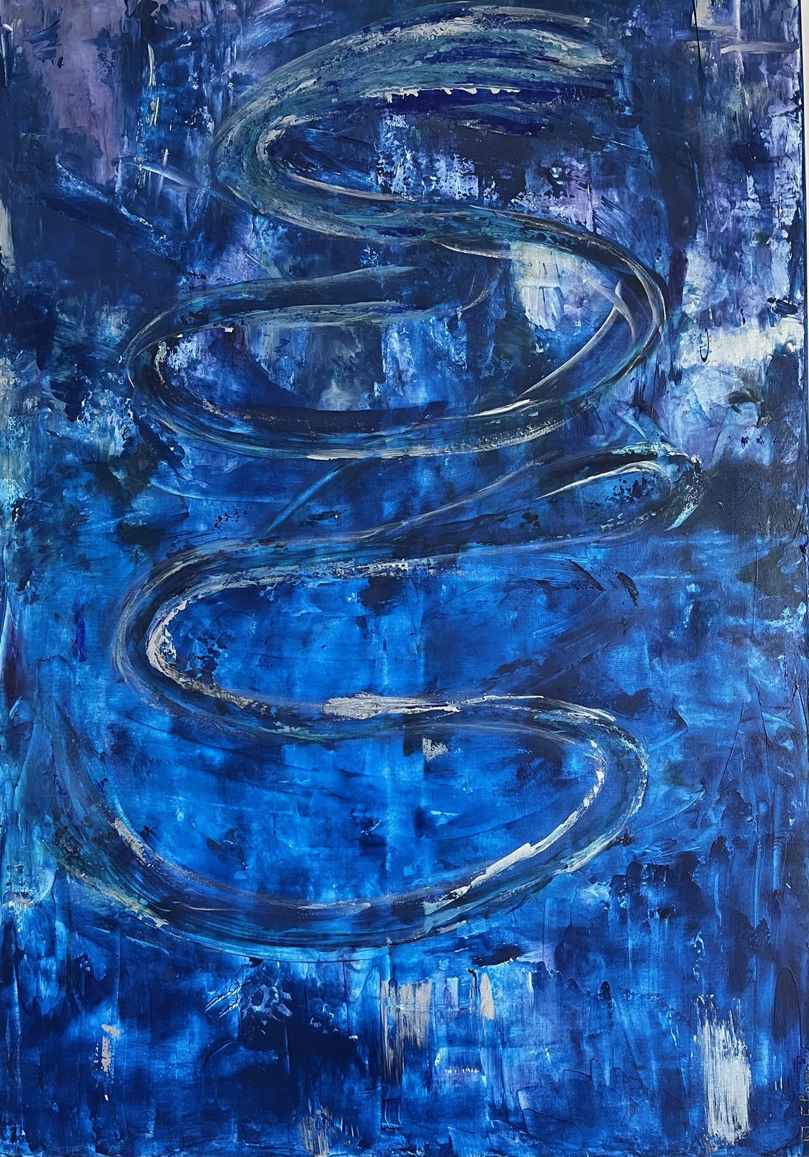 Elena Feteanu, L’infini bleue Elena Feteanu, L’infini bleue