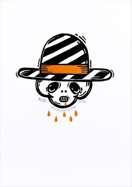 Print, Mercury Retrograde – Retrograde cloud with a Pharrell-style hat, Kokimoto