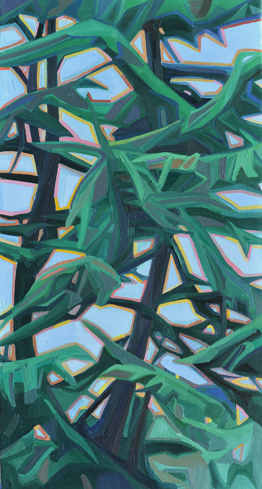 Zhen Hao He, Série : Les arbres - 3ème tableau Zhen Hao He, Série : Les arbres - 3ème tableau