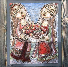 Sculpture, Bountiful Offering, Artyom Manukyan