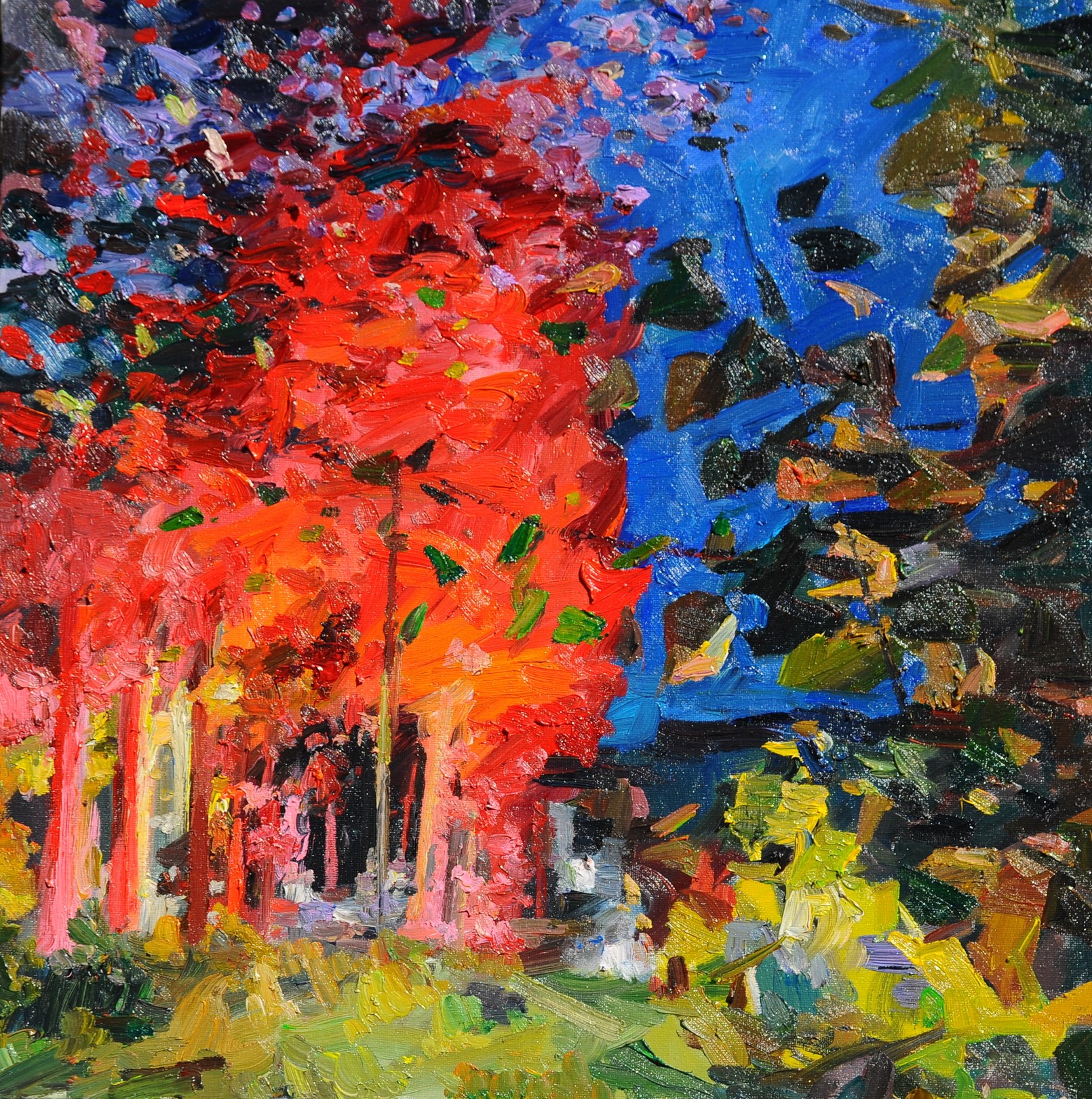 Zhen Hao He, Série : Les monts Taihang - Tableau No 14 Zhen Hao He, Série : Les monts Taihang - Tableau No 14
