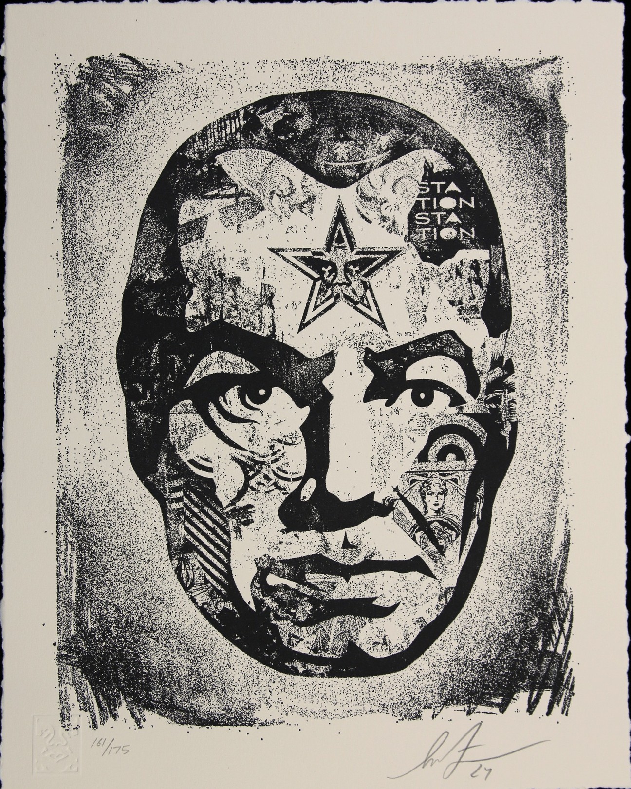 Shepard Fairey (Obey), Big Brother (Letterpress) Shepard Fairey (Obey), Big Brother (Letterpress)