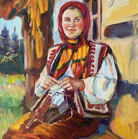 Gemälde, Hostess, Pavlo Marinets