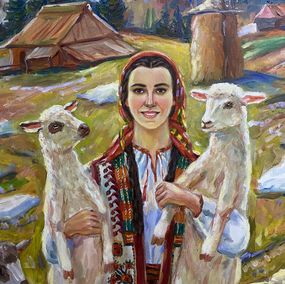 Gemälde, Native land, Pavlo Marinets