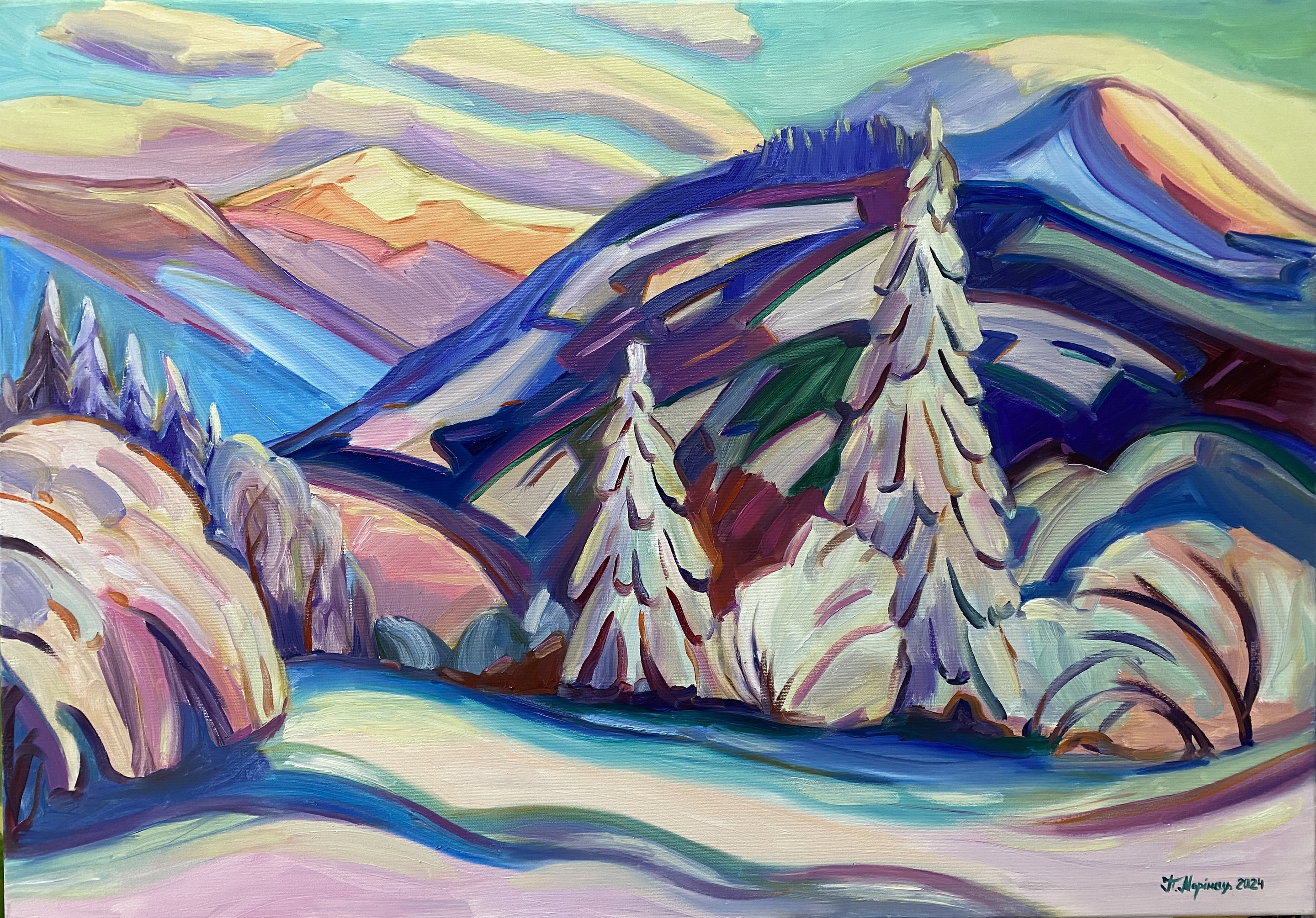 Pavlo Marinets, Winter morning Pavlo Marinets, Winter morning