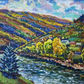 Gemälde, October, Pavlo Marinets