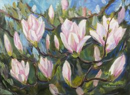 Peinture, Magnolia, Pavlo Marinets