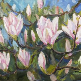 Gemälde, Magnolia, Pavlo Marinets