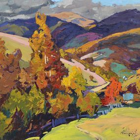 Painting, Kolochava Valleys, Alexander Shandor