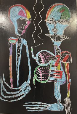 Painting, Sans Titre, Bojan Nikolic