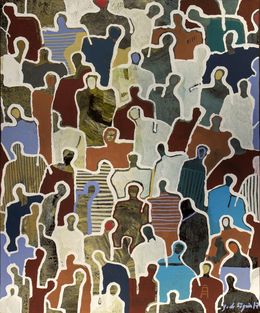 Painting, In the Warmth of Each Other, Gaëtan de Séguin