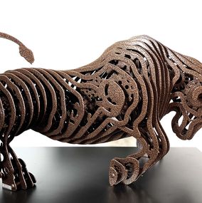Sculpture, Bull Cooper, Jean François Piecourt