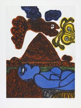 Print, Hoggar en fête, Corneille