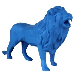 Design, Lion Matt Blue, Richard Orlinski