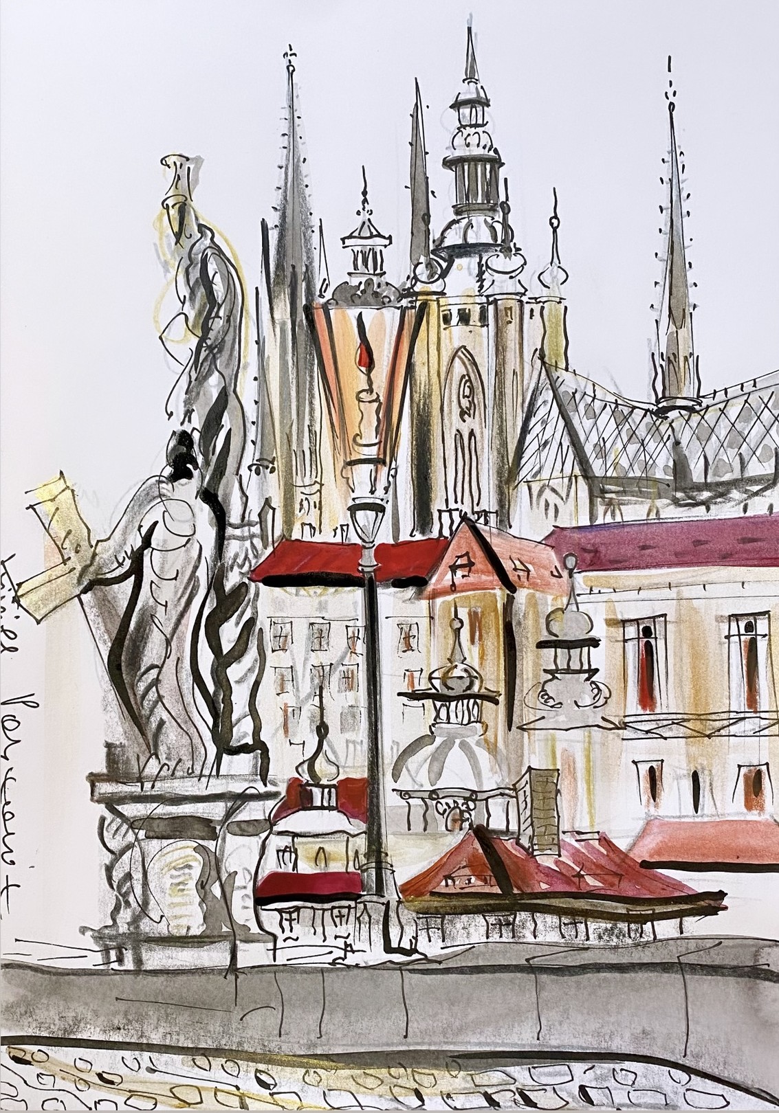 Kirill Postovit, At The Charles Bridge Kirill Postovit, At The Charles Bridge