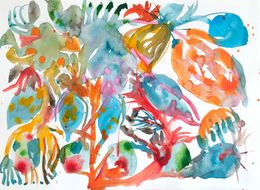 Painting, Composition de fleurs, Isabelle Marie