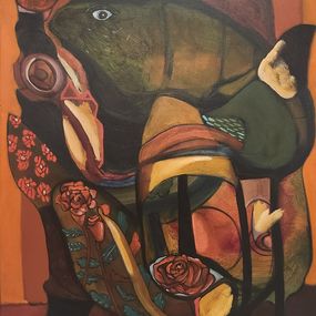 Gemälde, Le solstice de poisson, Claude Routier