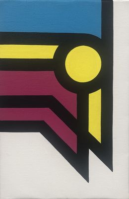 Gemälde, Minikrypto (4), Seize Happywallmaker