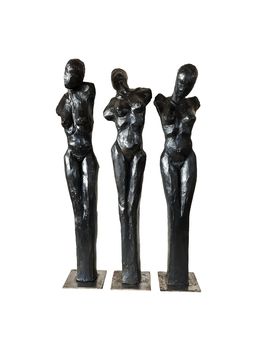 Sculpture, Trois femmes, Sandrine Verdier