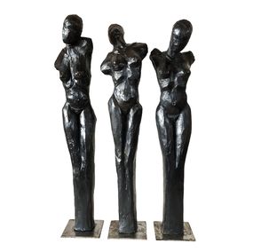 Sculpture, Trois femmes, Sandrine Verdier