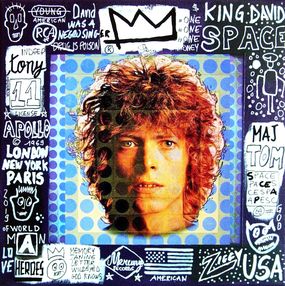 Painting, Bowie Space oddity, Spaco