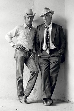 Photographie, Paul Newman and Lee Marvin (S), Terry O'Neill