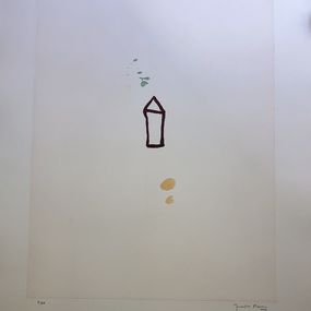 Print, Casa amb jardi 1, Joan Hernández Pijuan