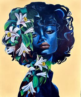 Painting, Parfum de Vanille, France Courpotin
