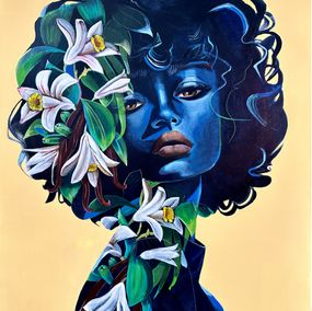Peinture, Parfum de Vanille, France Courpotin