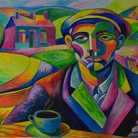 Painting, Ilemoicafe 1, Isafara