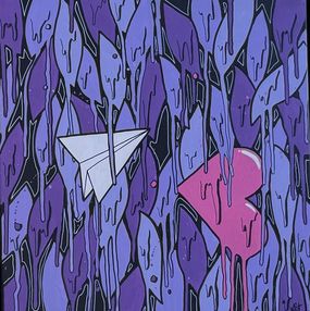 Gemälde, Amour Aérien 3, Vast