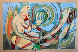 Gemälde, Temptation, Rakhmet Redzhepov (Ramzi)