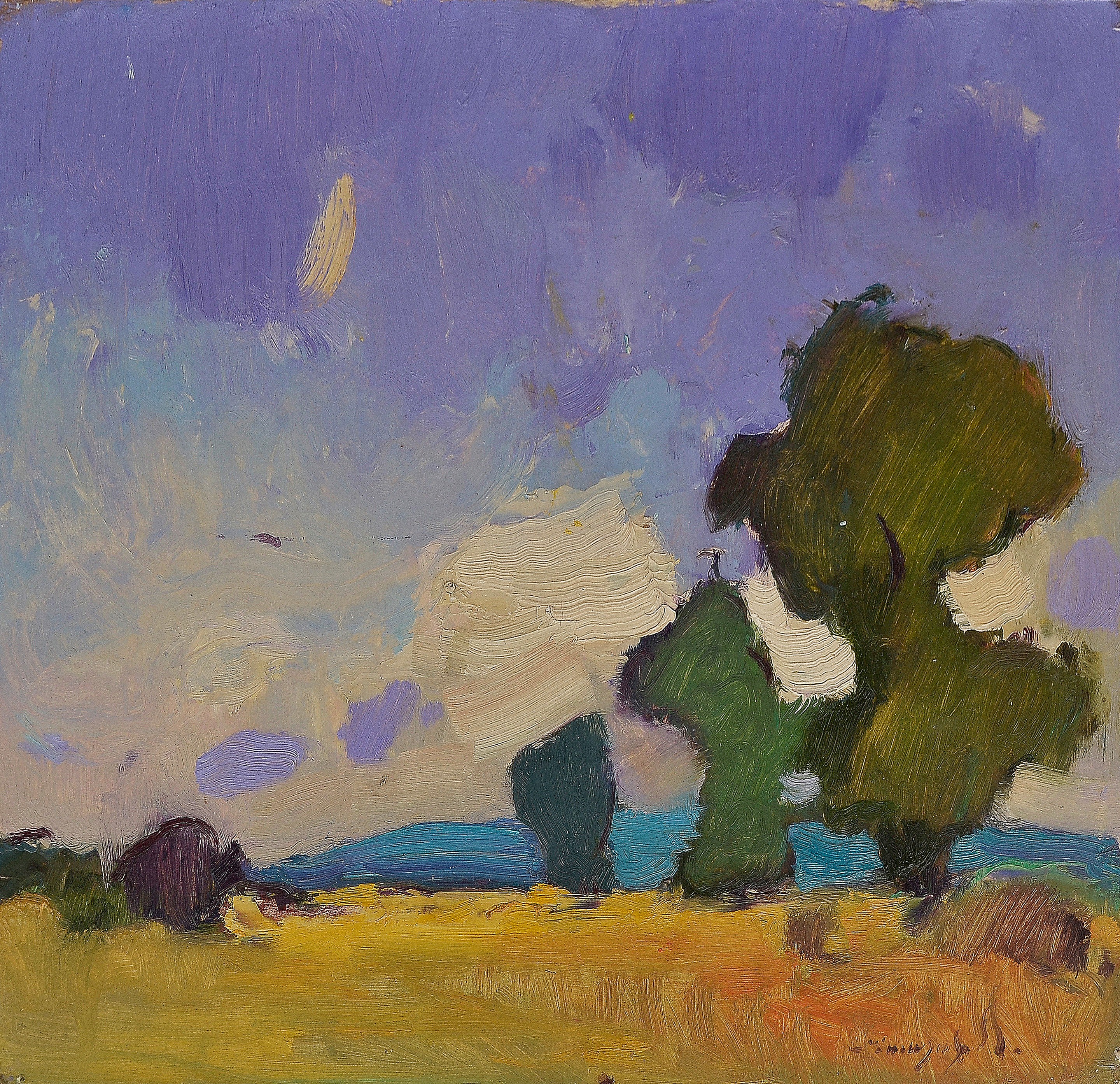 Alexander Shandor, Sketch in Field Alexander Shandor, Sketch in Field