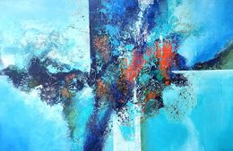Peinture, Frisson Fleuri, Christiane Hess