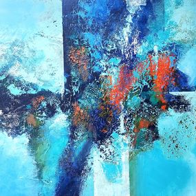 Peinture, Frisson Fleuri, Christiane Hess