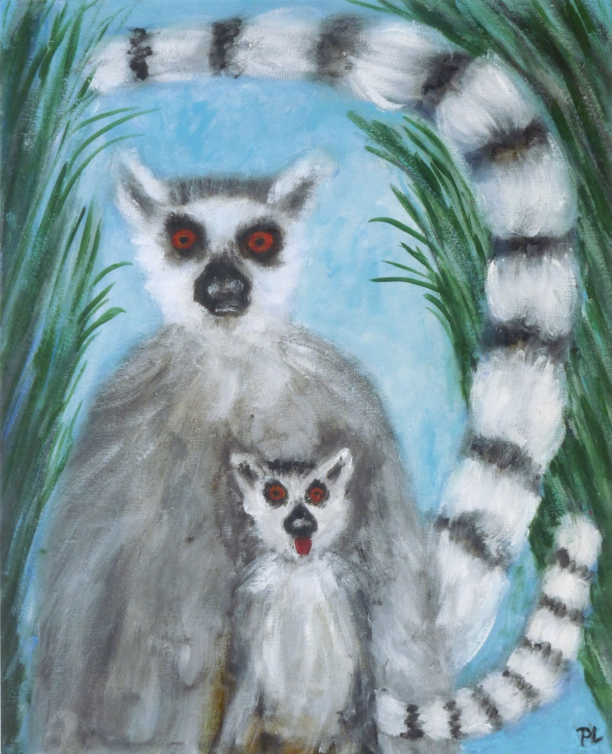 Paola Lanzi, Lémuriens Paola Lanzi, Lémuriens